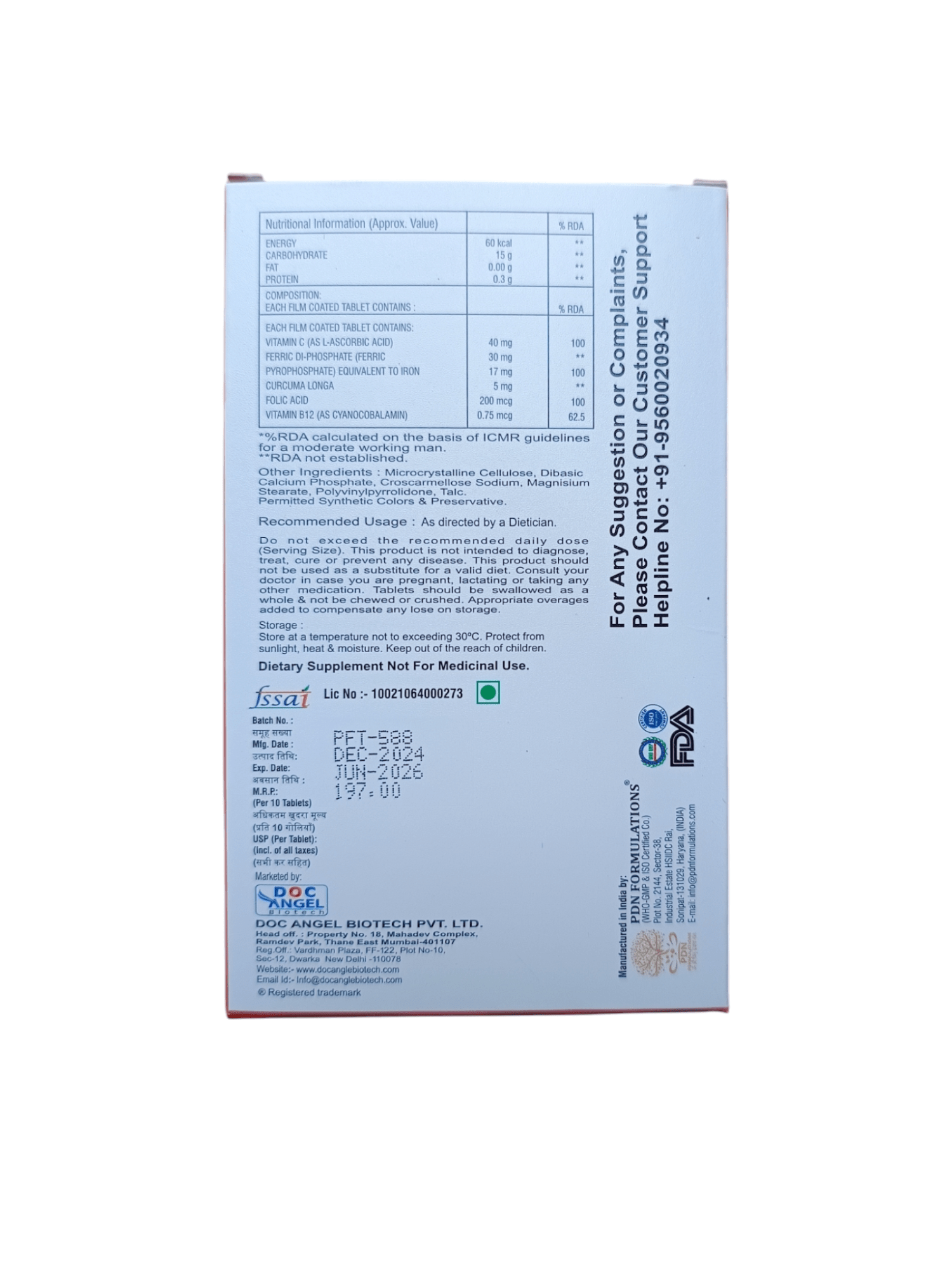 Hbionic Tablet - box (10) - Image 3