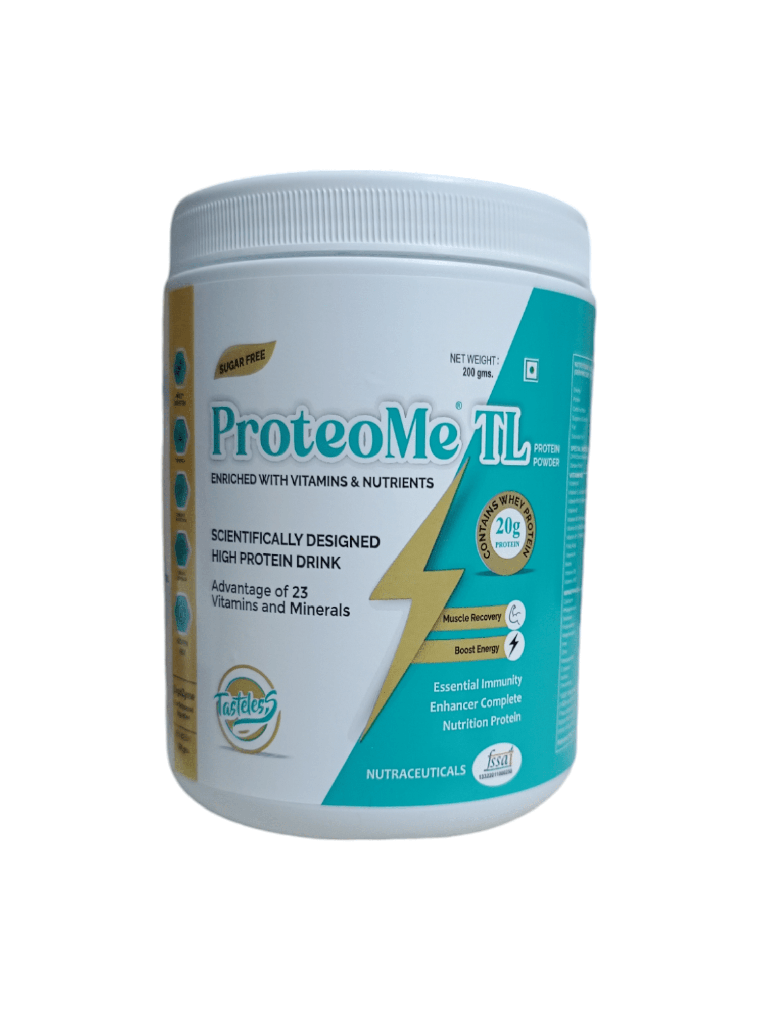 Proteome TL Powder Sugar Free - jar (200 gm)