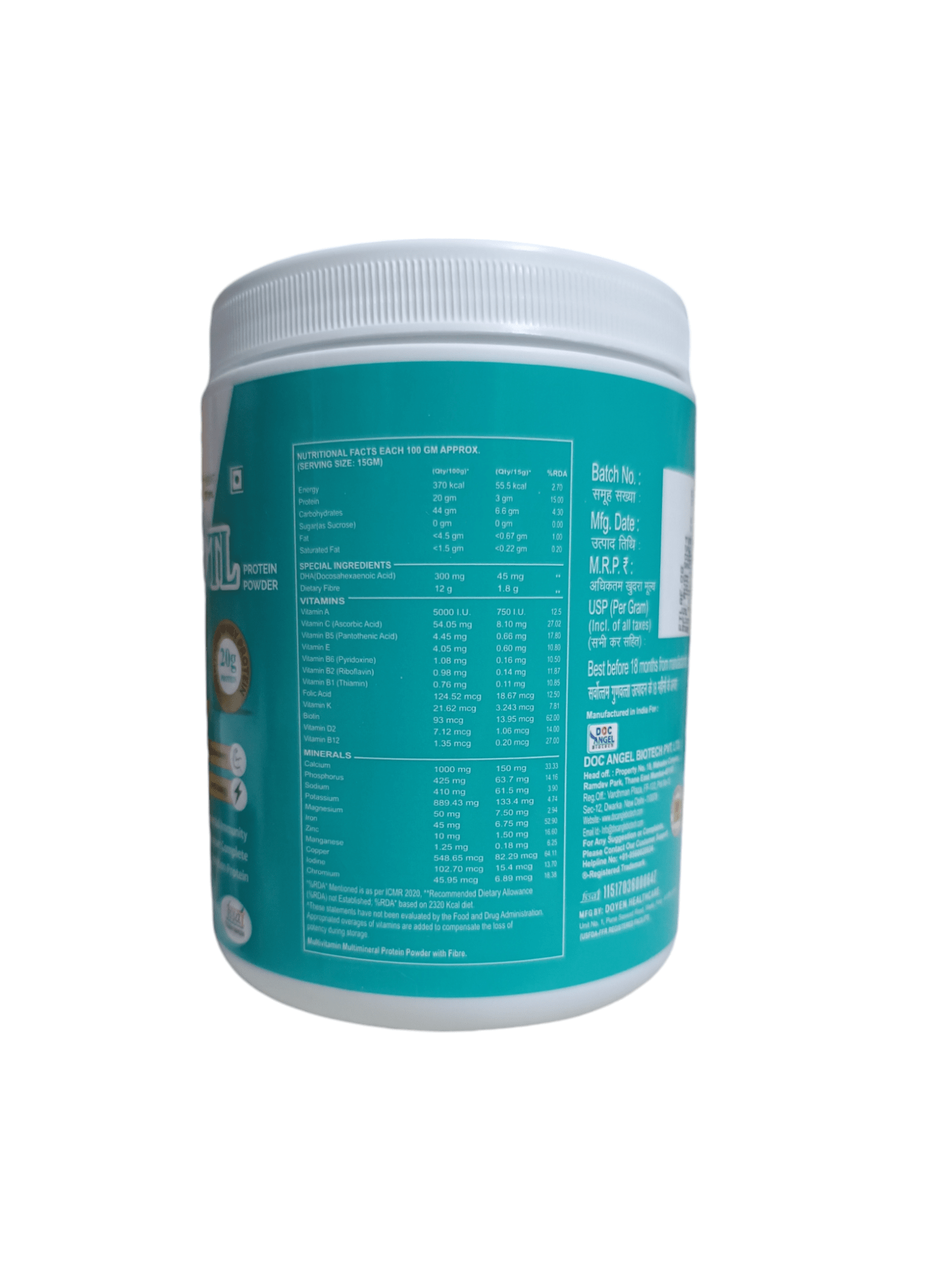 Proteome TL Powder Sugar Free - jar (200 gm) - Image 3